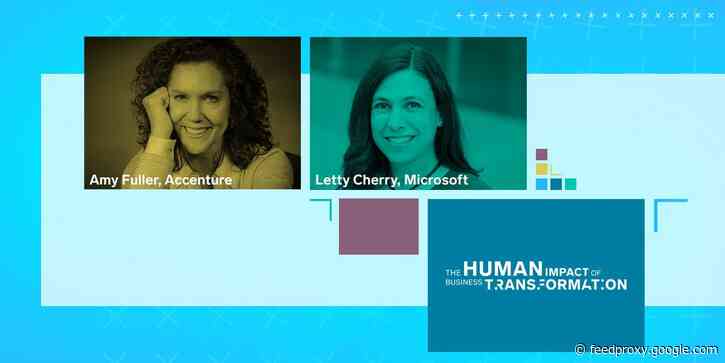 People - not process - are the drivers of transformation, according to business leaders from Microsoft and Accenture