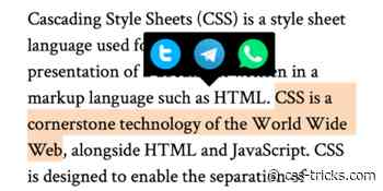 How to Create Actions for Selected Text With the Selection API