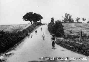 Cyclists pictured in rural scene before becoming London borough