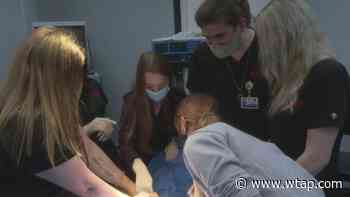 Local students get hands-on medical experience - WTAP-TV