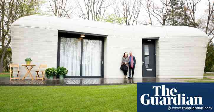 Europe’s first fully 3D-printed house gets its first tenants – video