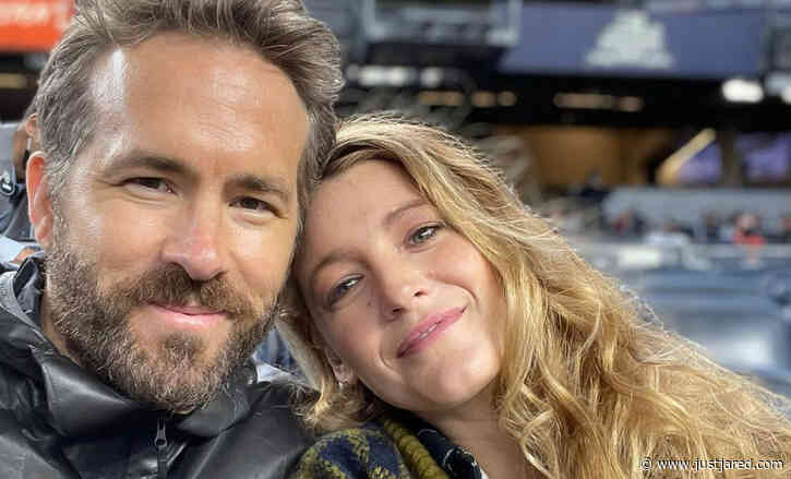 Blake Lively & Ryan Reynolds Share Photos from Date Night at Yankees Game