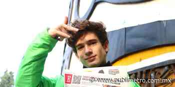 Leon Leiden se convierte en repartidor de Publimetro - Publimetro México