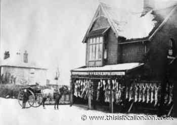 Old shop scenes in Epping, Leyton, Loughton and Walthamstow
