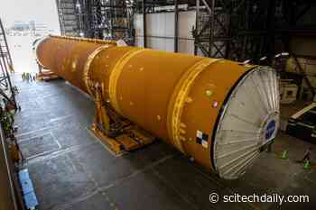 NASA’s Artemis I SLS Rocket Core Stage Transported to Its New Home
