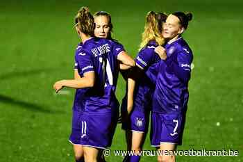 Het loopt stroever voor Anderlecht-vrouwen in play-offs: Anderlecht blijft steken op gelijkspel in Brugge
