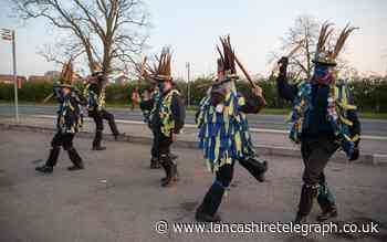 Morris dancers change face paint from black to blue after racism concerns
