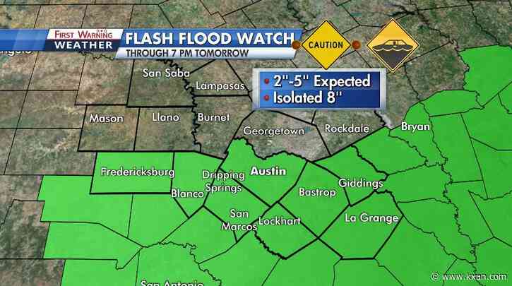 Heavy rain and storms spreading through the area - Flash Flood Warnings ...