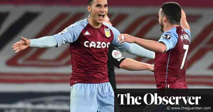 Anwar El Ghazi strike lifts Aston Villa and dents Everton’s European hopes