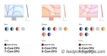M1 iMac still available for May delivery, but some colors now pushed to June