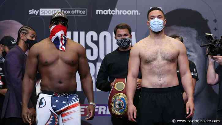 Derek Chisora vs Joseph Parker Official Prediction
