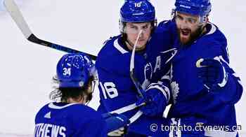 Matthews scores 37th and 38th goals of the season, Leafs down Canucks 5-1