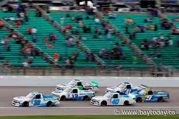 Busch uses 2nd chance to win Truck Series race at Kansas