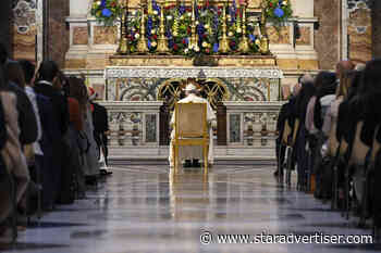 Pope Francis prays for end of the coronavirus pandemic and for a ‘horizon of hope’ - Honolulu Star-Advertiser