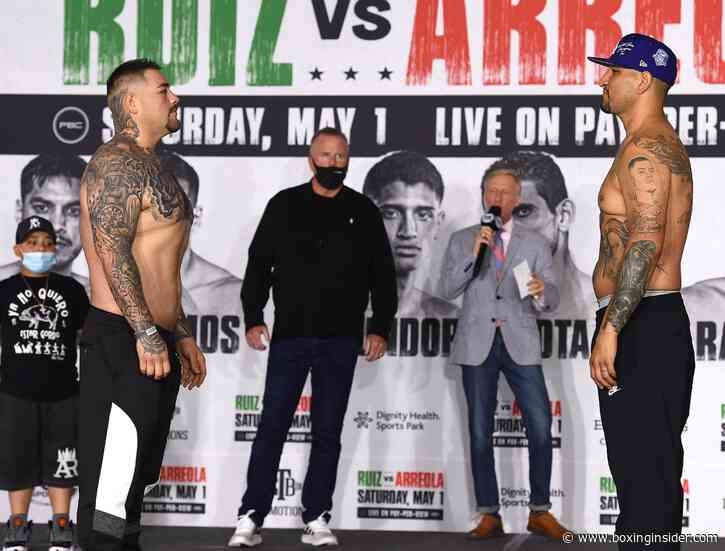 Andy Ruiz Overcomes Knockdown, Decisions A Tough Chris Arreola