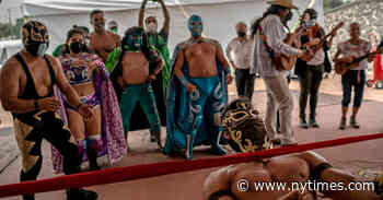 Lucha Libre, Yoga, Dancing: Welcome to Mexico City’s Vaccination Sites