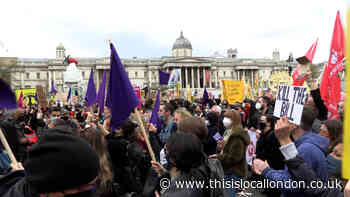 London 'Kill the Bill' protest: Thousands march on Home Office