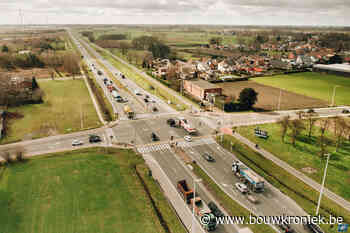 Ombouw kruispunt Riemsesteenweg Evergem kan eind 2022 beginnen - Bouwkroniek
