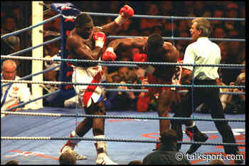 ‘Savage’ fight between Frank Bruno and Lennox Lewis illustrates the need for Britain to reign supreme in he... - talkSPORT.com