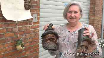 Dief gaat aan de haal met houten koppen van Sylvia: “Ik ben heel pissig”