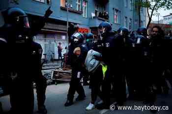 Over 90 German police injured in May Day riots