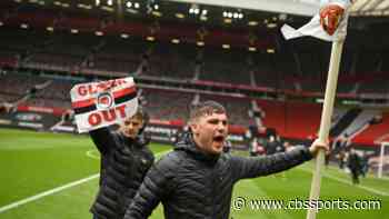 Manchester United-Liverpool postponed after fans invade Old Trafford pitch during Glazer protest