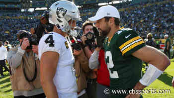 Aaron Rodgers is reportedly intrigued by the Raiders as a potential landing spot
