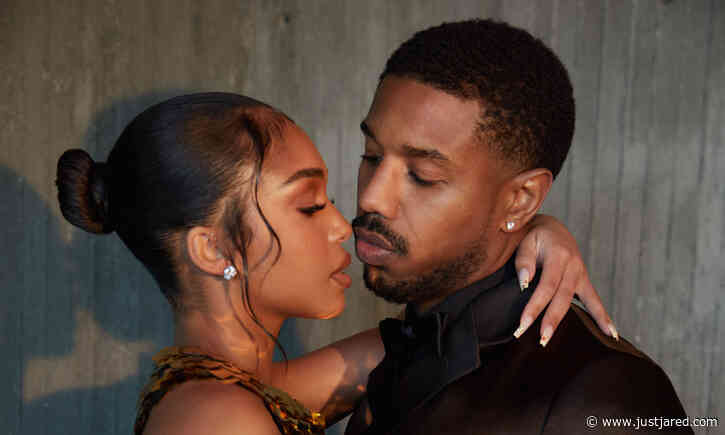 Michael B. Jordan & Lori Harvey Glam Up in Prada for 'Without Remorse' Premiere at Home