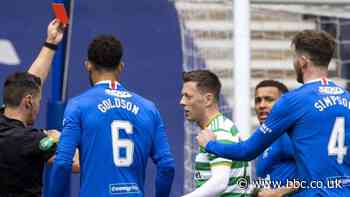 Rangers 4-1 Celtic: Callum McGregor's sending off 'very harsh' - John Kennedy