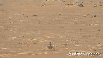 Mars helicopter aces 4th flight, gets extra month of flying