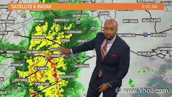 Houston Forcast: Slow batch of moving storms passing through Houston area - KHOU.com