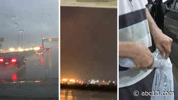Houston weather: Videos capture Friday storms across the Houston area - KTRK-TV