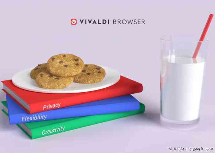 Vivaldi browser update 3.8 adds removes cookie dialogs, adds extra privacy and new design