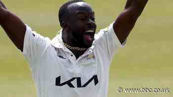 County Championship: Surrey beat Hampshire by an innings as Kemar Roach takes 8-40