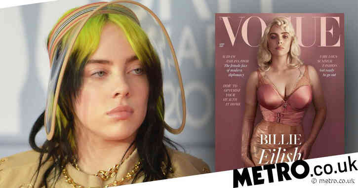 Billie Eilish wows in custom Burberry corset for Vogue and says she feels ‘more like a woman’