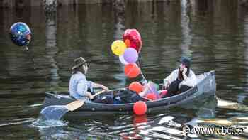 How to pull off a pandemic birthday: One canoe, five stops along False Creek and several gifts from afar