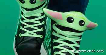 Baby Yoda has his own sneakers now     - CNET