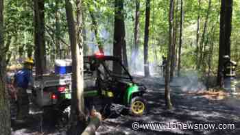 Multiple crews respond to forest fire on Zack Road in Gloucester County - 13newsnow.com WVEC