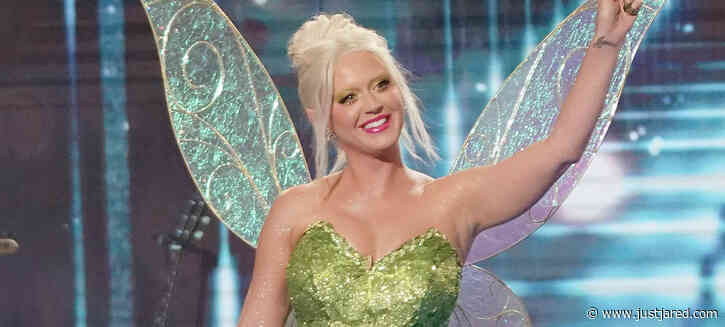 Katy Perry Dresses as Tinker Bell for Disney Night on 'American Idol'