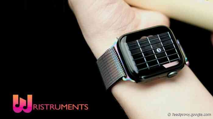 Learn to play the guitar with Wristruments Apple Watch app