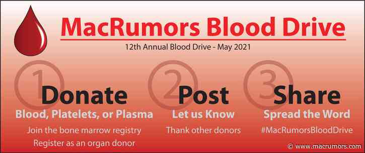 MacRumors 2021 Blood Drive