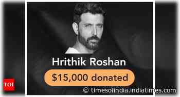 Hrithik raises funds for COVID relief
