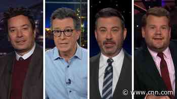 Is late night taking it easy on Biden?