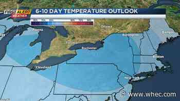 First Alert Weather: Tracking afternoon showers, but at least it's mild, long-range trends look cool
