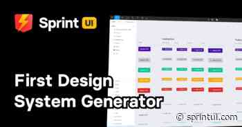 Sprint UI - First-ever Design System Generator