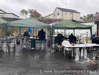 Pubs close due to rain but some punters brave weather for bank holiday tipple