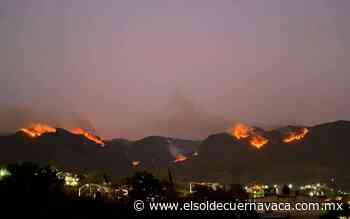 Incendio en Guerrero se extiende a Morelos - El Sol de Cuernavaca