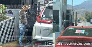 Vuelven los tomacasetas a la autopista Cuernavaca-Acapulco; piden cooperación - Diario de Morelos