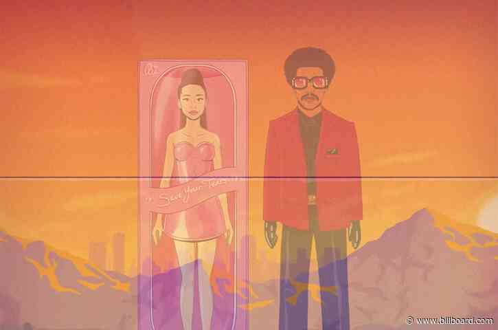 The Weeknd & Ariana Grande’s ‘Save Your Tears’ Soars to No. 1 on Billboard Hot 100