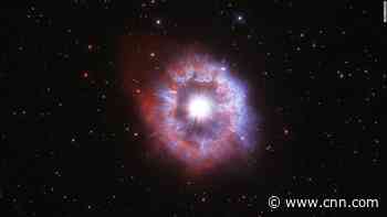 Hubble spies rare giant star battling against self-destruction